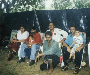 IMAGE OF ANDHRA-BANK MANAGING DIRECTOR AND FAMILY