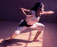 kalari physical train pose