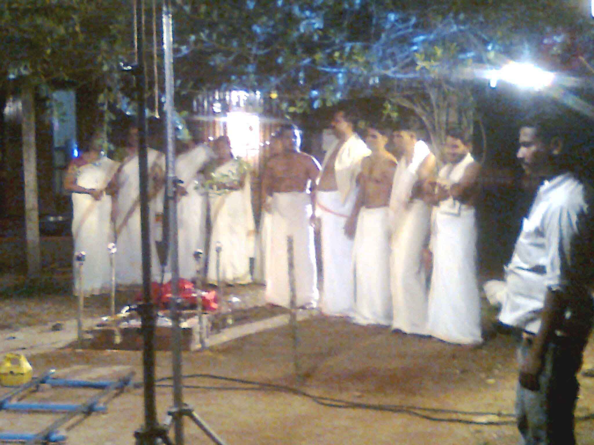 Artists in Chilambolikattu shot at Pala