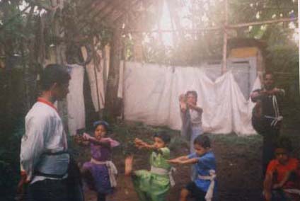 kids kalari practice