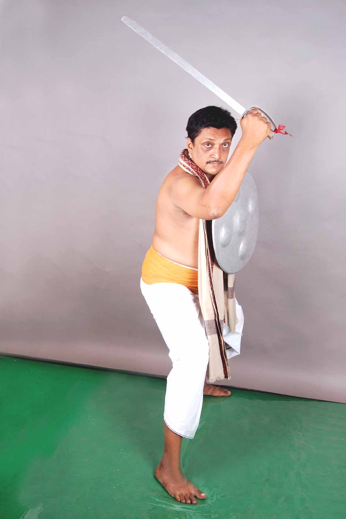Grand Master of Kalaripayat & Yogacharya: Mathew Gurukkal