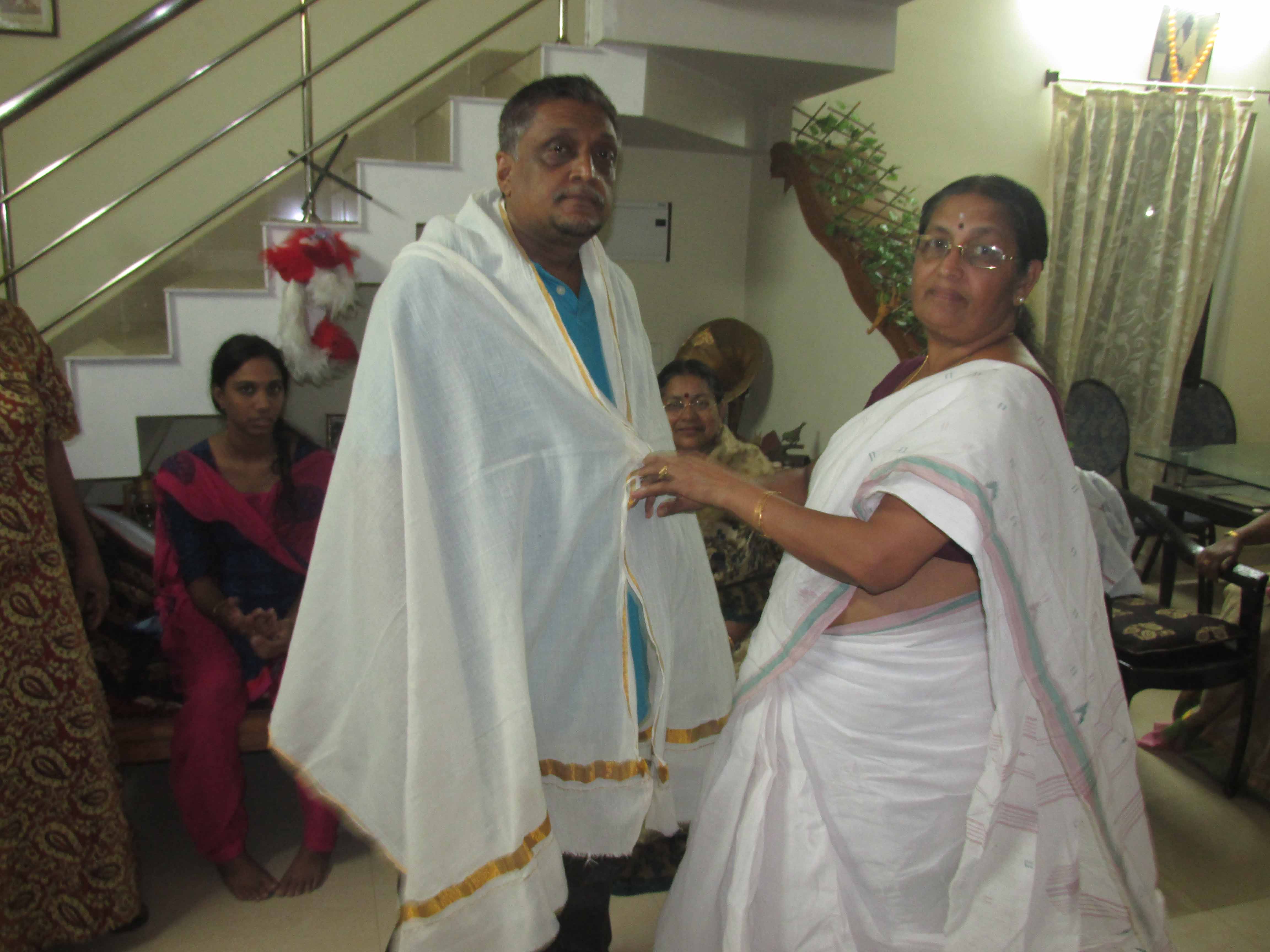 Honoured with ponnada