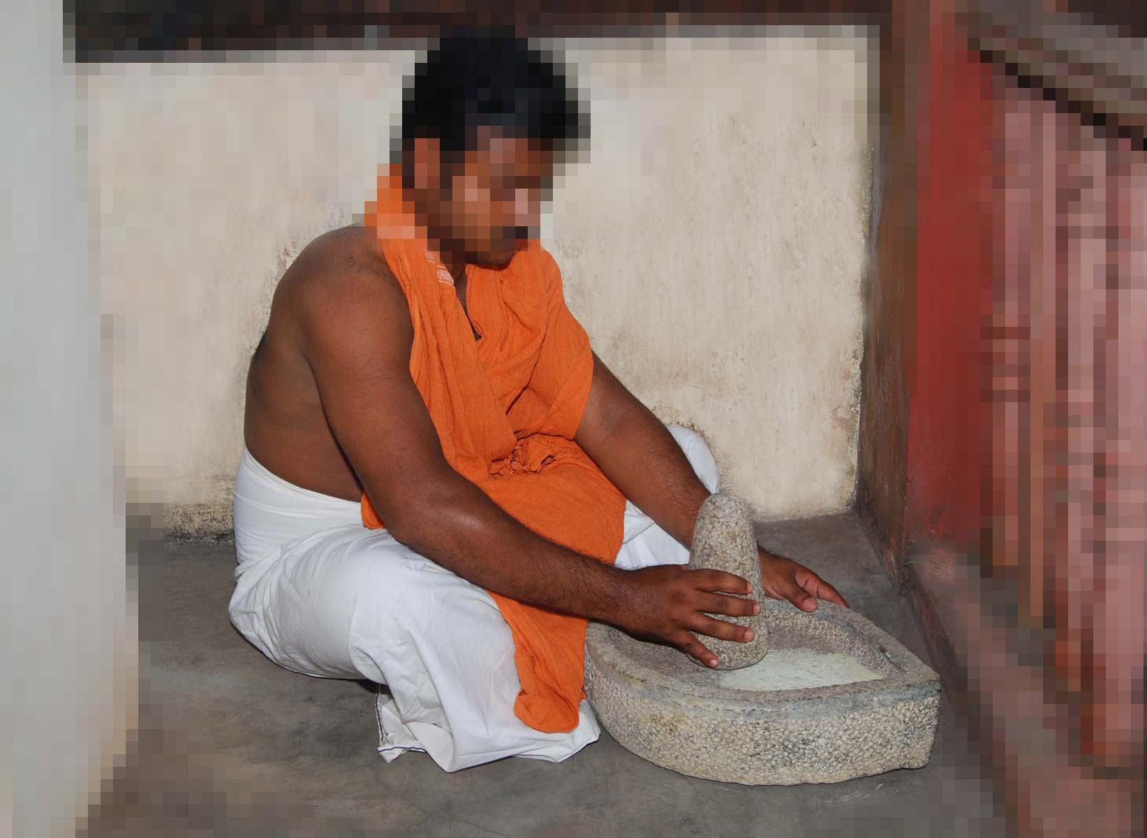 Siddha medicine making image