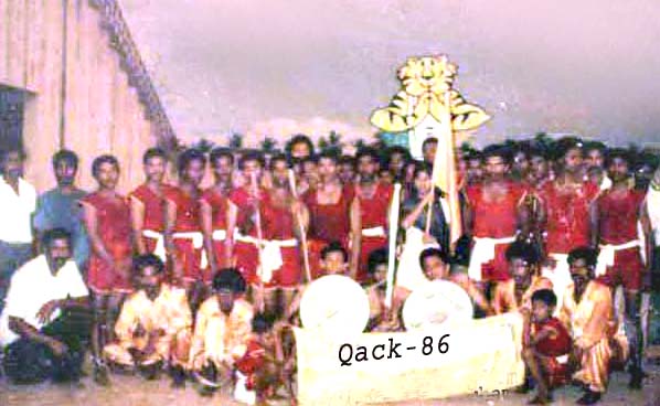 Daniel & Mathew Gurukkal with A.K.P on quack-86