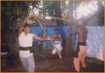 Image of stick practice