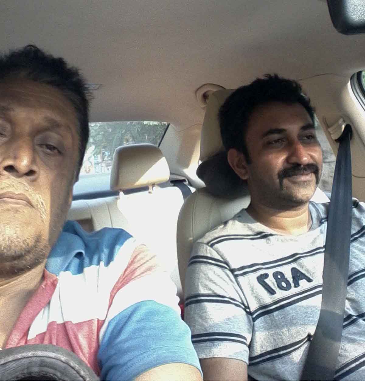 Dr.Vinil with Mathew Gurukkal