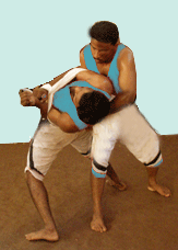 bath-towel locking technique