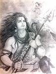 Image of Shiva with Trishul