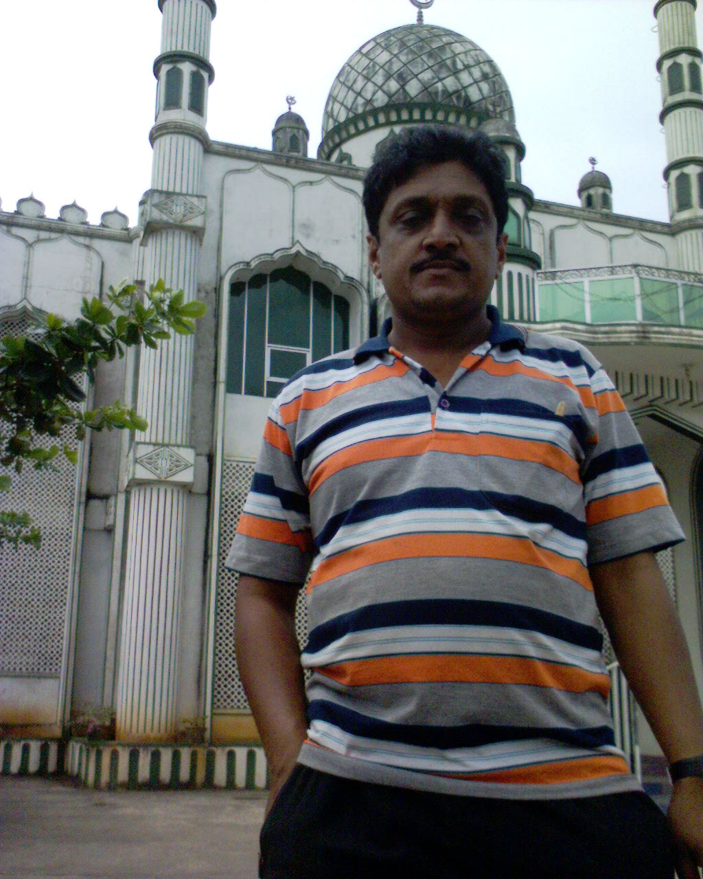 In front of Mosque at Balangoda